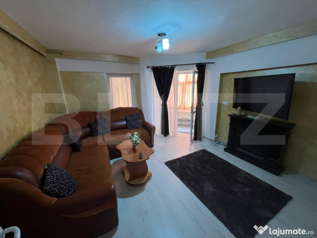 Apartament 3 camere, 67 mp utili, mobilat complet – confor