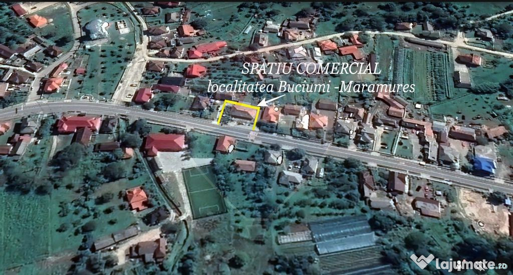SPATIU COMERCIAL la sosea in Buciumi