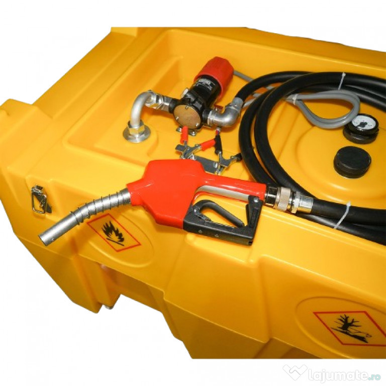 Rezervor motorina 480L cu instalatie de transfer 12V/200W debit 60L/mi