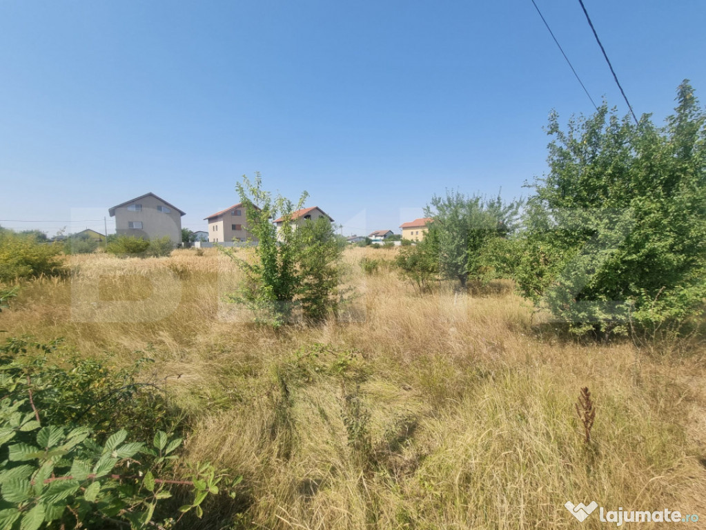 Teren intravilan 500 mp, zona Ghercesti