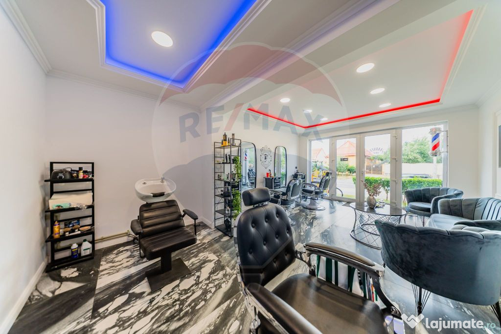 Spațiu barber shop complet echipat de închiriat – Mic...