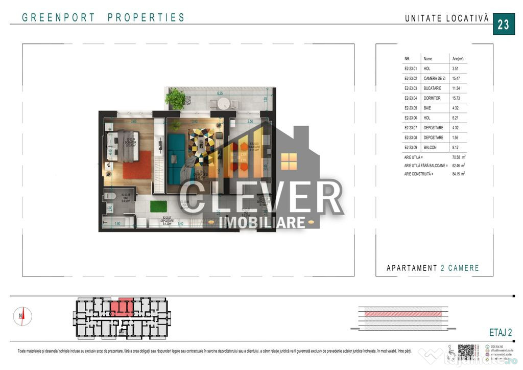 Direct Dezvoltator Comision 0 Apartament 2 camere Sector 3