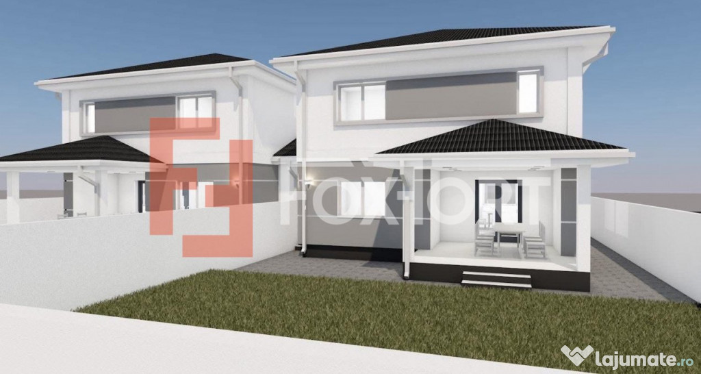 Duplex individual 5 camere - Mosnita Noua - zona Valery