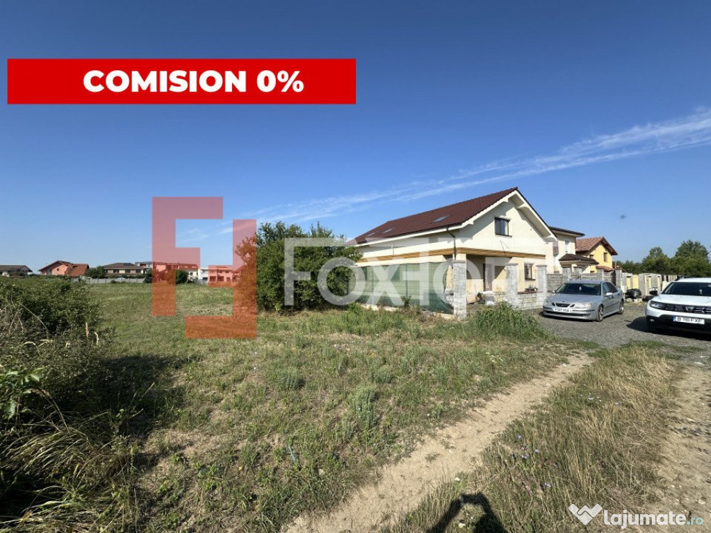 COMISION 0% Teren de vanzare de 731 mp, 18 ml front, zona Ca