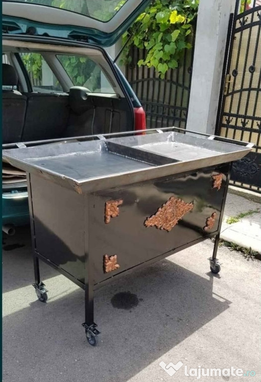 Plia metalica pe gaz
