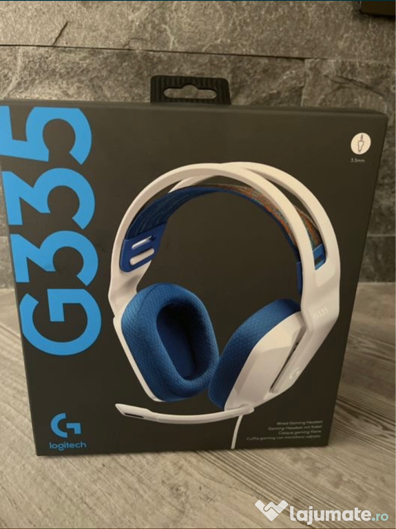 Casti gaming Logitech G335 White