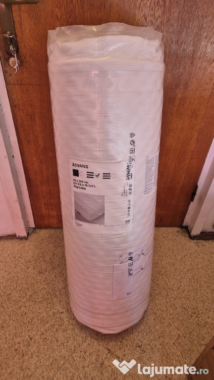 Vând Topper nou IKEA ÅSVANG – 90x200 cm – sigilat!