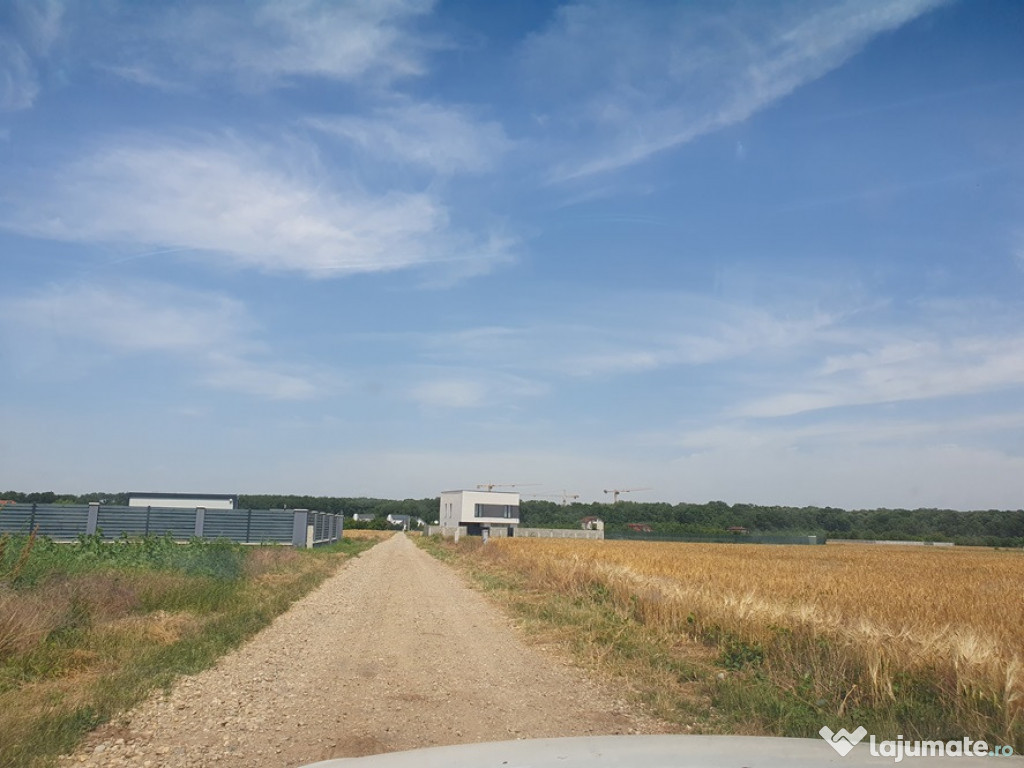 Teren acces strada amenajata langa padure, 650 mp, 27500 euro