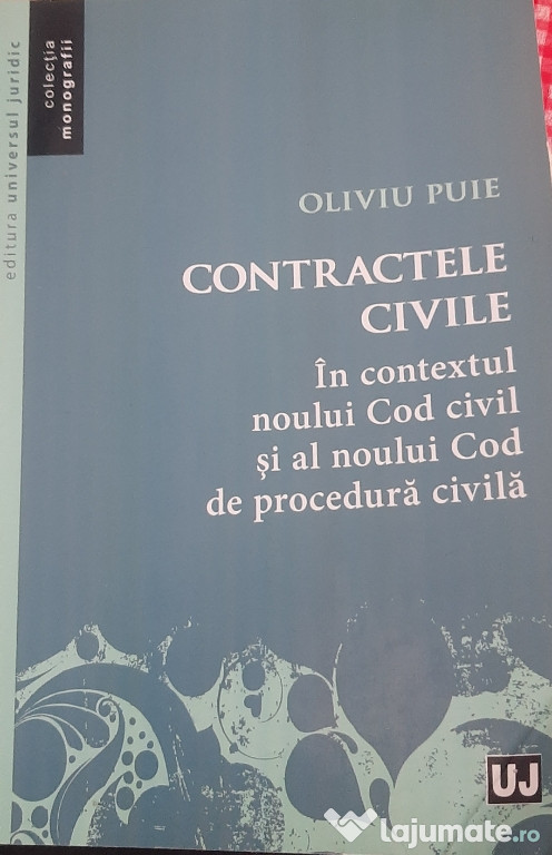 Contracte Civile - Oliviu Puie