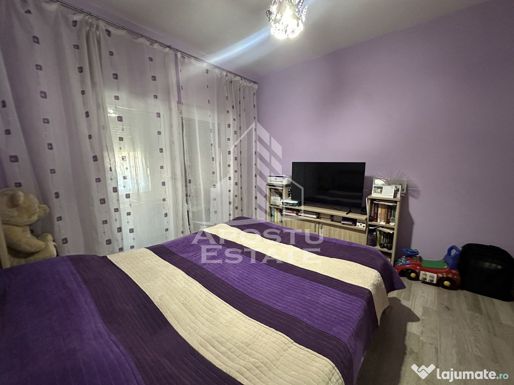 Apartament cu 3 camere complet mobilat si utilat in Giroc...