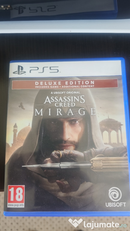 Vând assassin's creed mirage deluxe edition