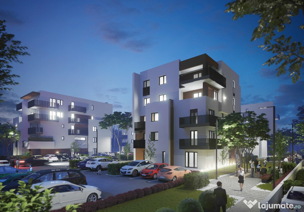 Apartament 2 camere cu gradina- Faza 3 Romanescu Park Residence