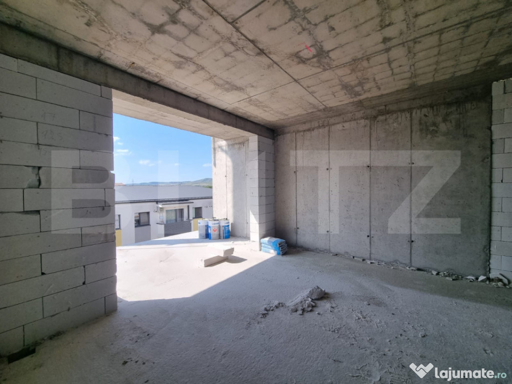 Apartament cu terasa impresionanta, bloc NZEB, etaj retras,