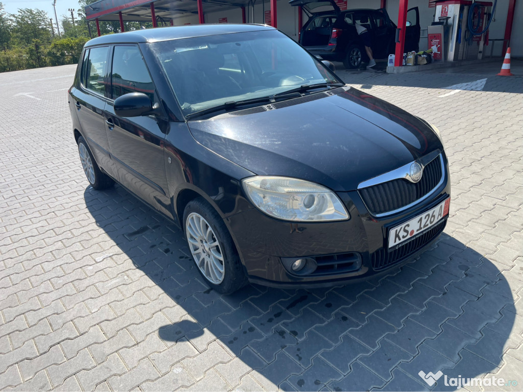 Skoda Fabia 1.2 MPI, Ac, geamuri electrice,navigație