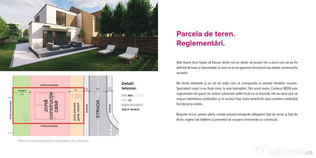 Parcela de teren in cel mai modern cartier | Fără agen?...