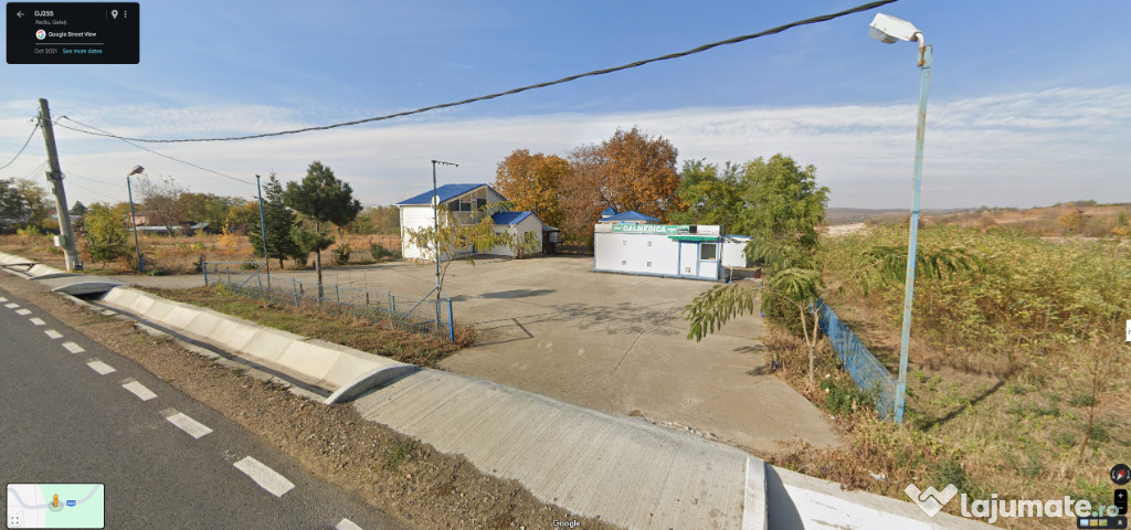 Sau/inchiriez casa + teren 2600mp, statie combustibili - COMUNA REDIU
