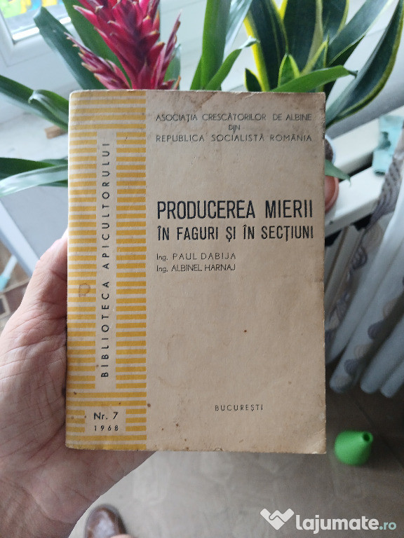 Producerea mierii in sectiuni si faguri