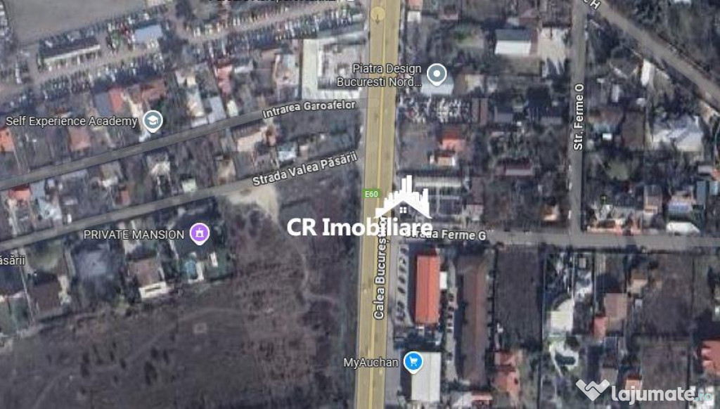 Teren intravilan cu deschidere la DN1 Aeroport Otopeni