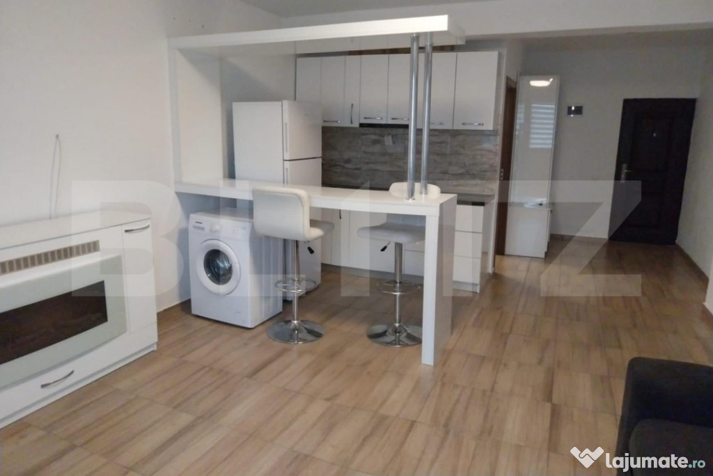 Apartament 2 camere, complet mobilat, cu balcon – Albești