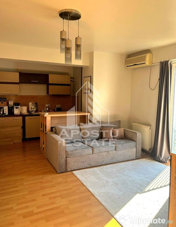 Apartament cu o camera, centrala proprie, etaj intermedia...