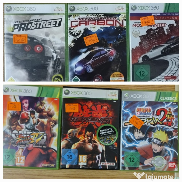 JOCURI XBOX360 preț pe fiecare (vezi poze)