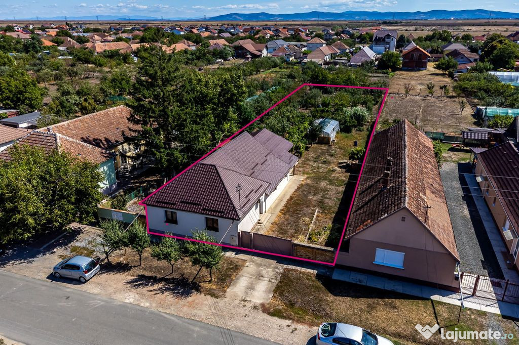 Casa din caramida 4 camere - Teren 1603mp - Livada, Arad ...