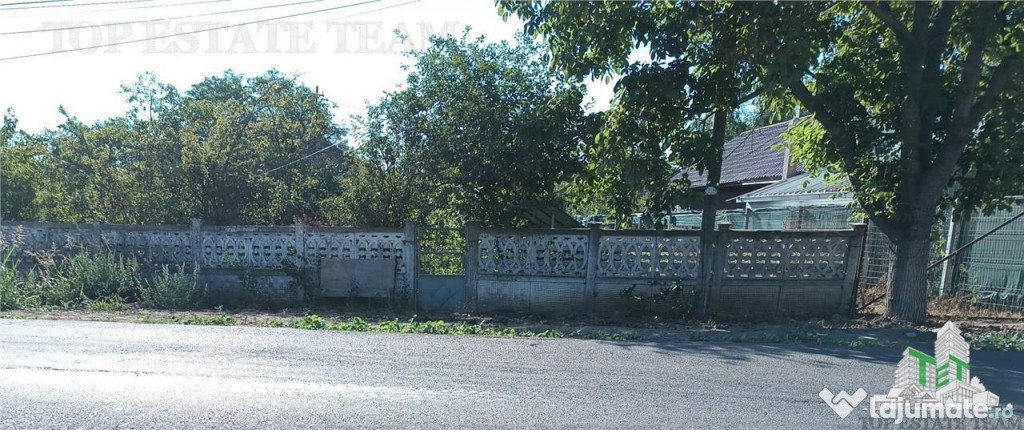 Teren intravilan cu deschidere mare, aflat in Petrachioaia I