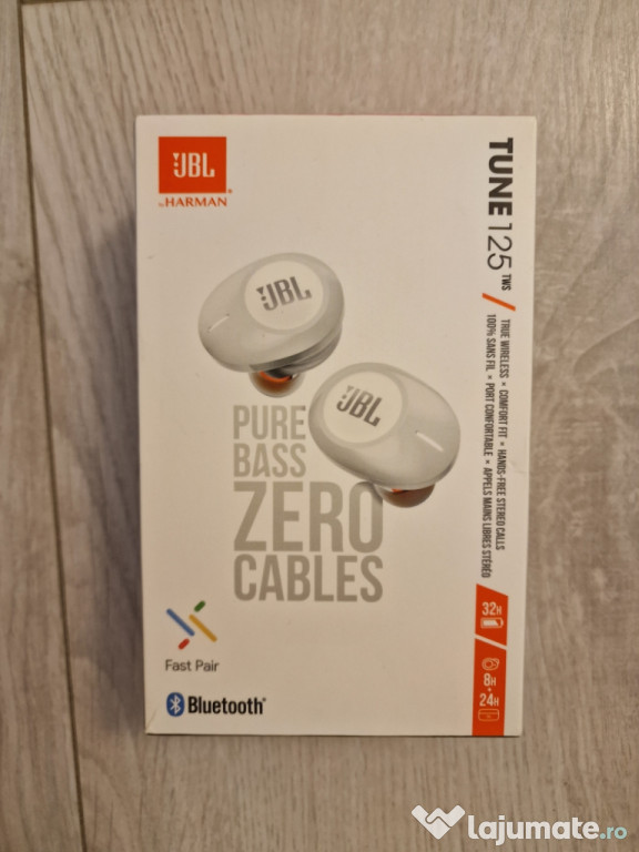 Căști JBL TUNE 125 TWS (noi, sigilate)