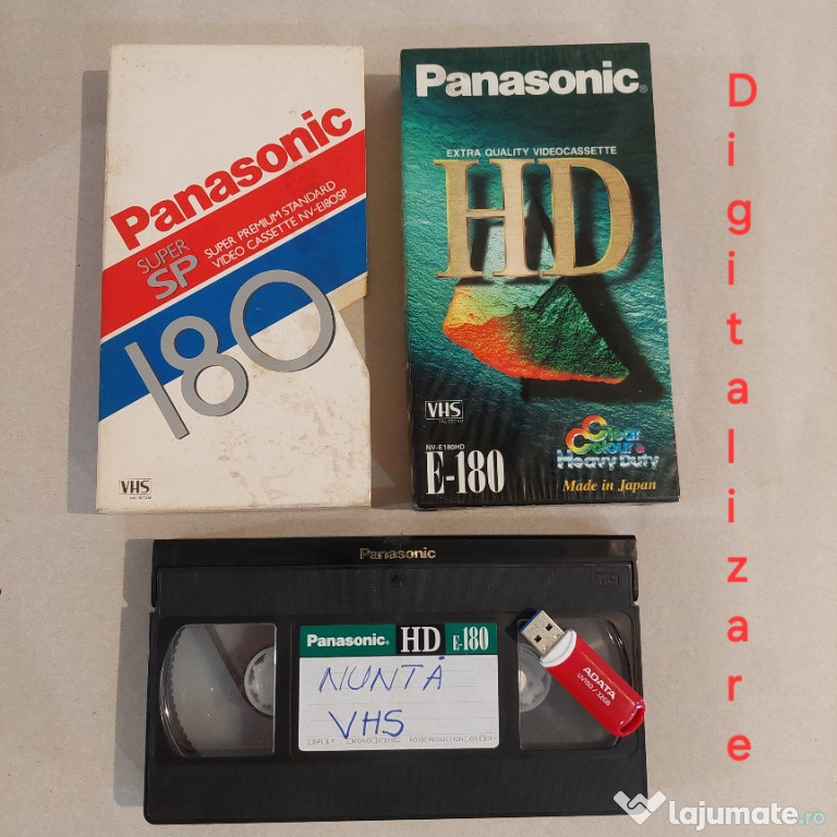 Transfer casete video pe Stick USB