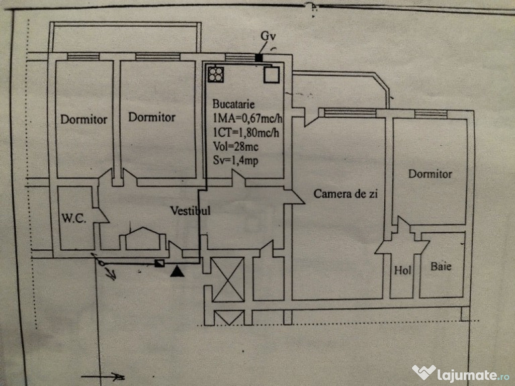 Șoseaua Berceni, apartament 4 camere semidecomandat, 2/10
