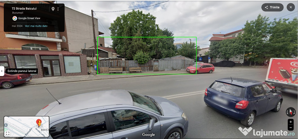 Casa demolabila cu teren 272 mp, Baicului