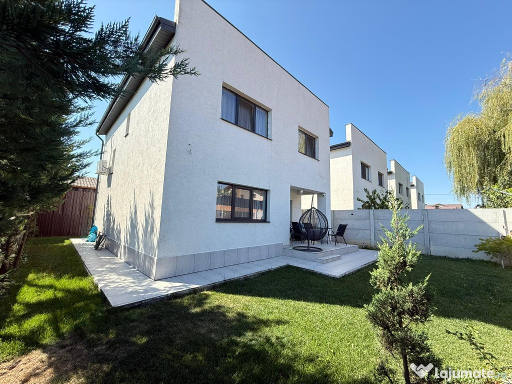 Vila Stil mediteranean | P+1+Pod | 4 camere | Mobilata