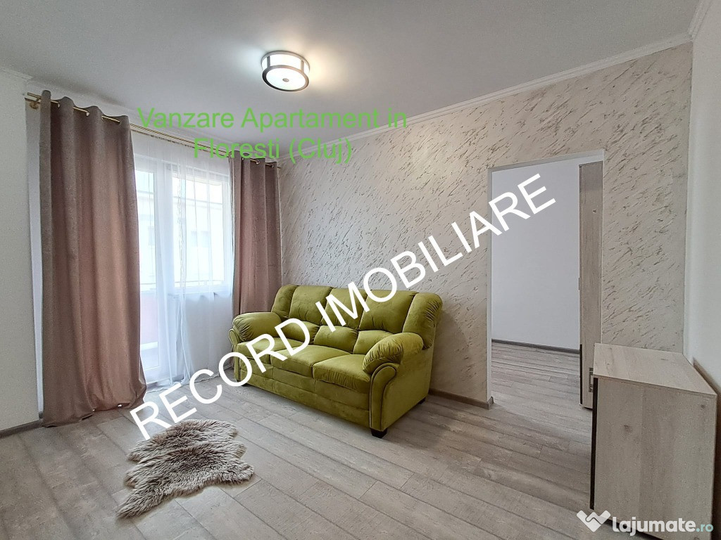 Apartament renovat, mobilier nou,et.1 Floresti