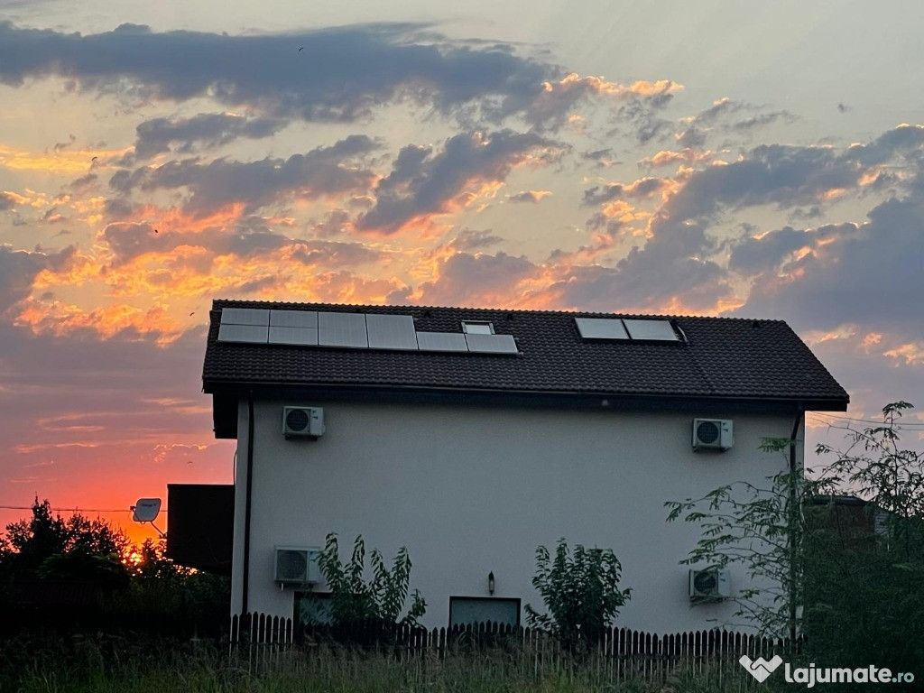 Casa VERDE, singulara, cu 4 camere, 2 bai, teren 600 m2