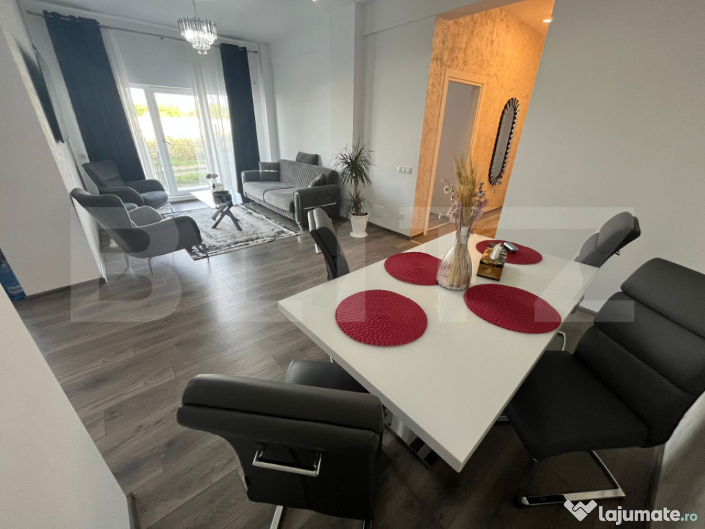 ???? Apartament 3 camere, parter, 76 mp utili + terasă 50 m