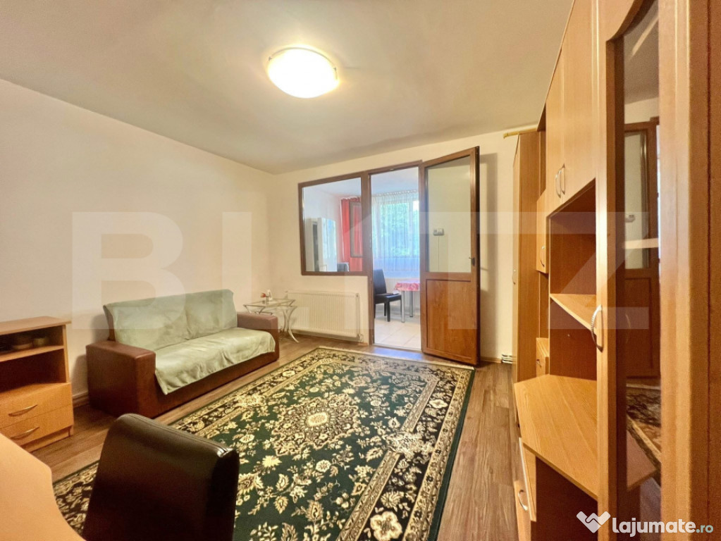 Garsoniera de închiriat , 35mp, zona Manastur