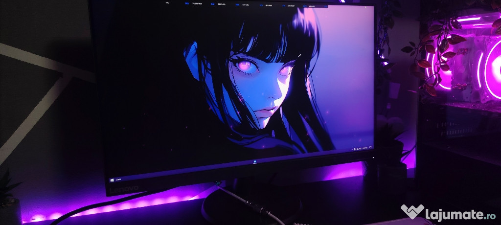 Monitor LED Lenovo 75 HZ