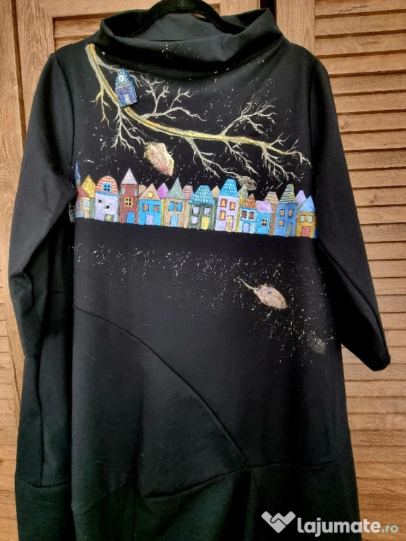 Rochie pictata manual