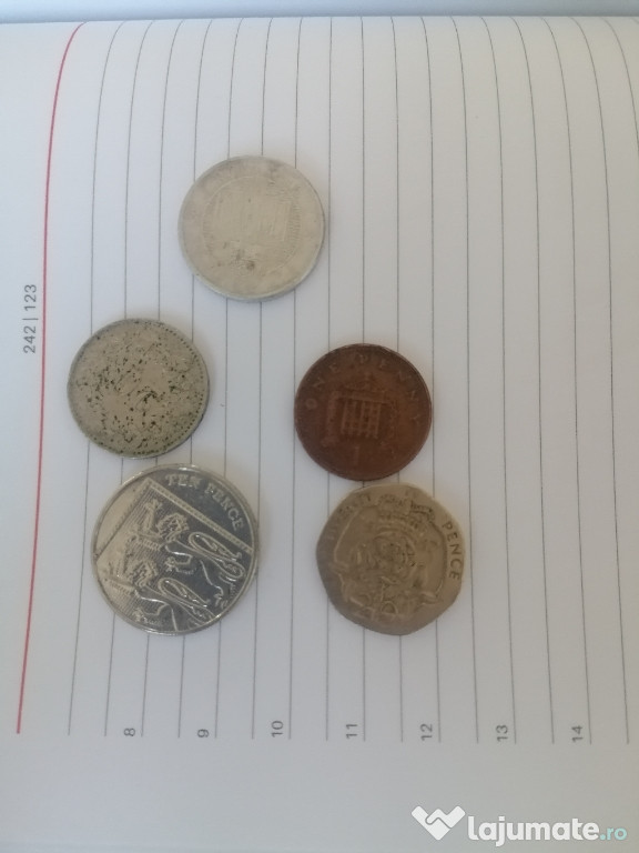 Vând monede vechi din ani 1987,1969,1688,2004,2014