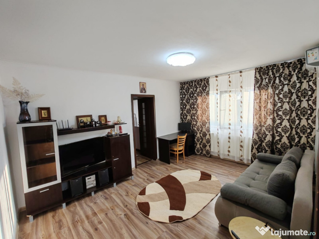 De închiriat ap 2cam mobilat utilat zona Scoala 10 -Profi . Disponibil