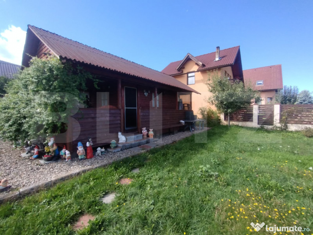 Teren intravilan 967mp + cabana,zona Valea Sigmirului
