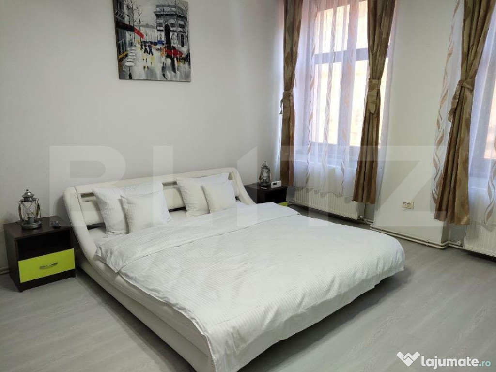 Apartament 1 camera, 45mp, la cheie, in Centrul Orasului