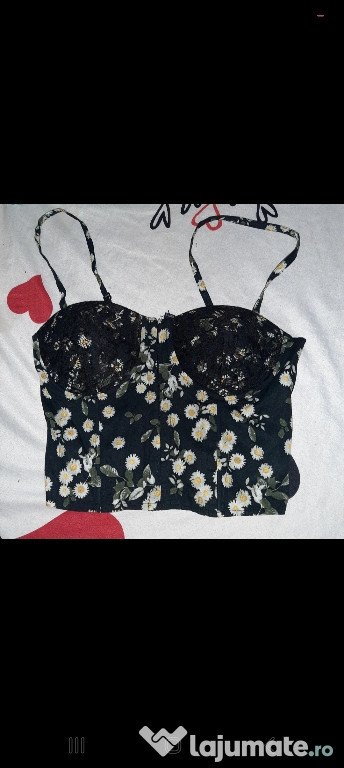 Corset cu floricele