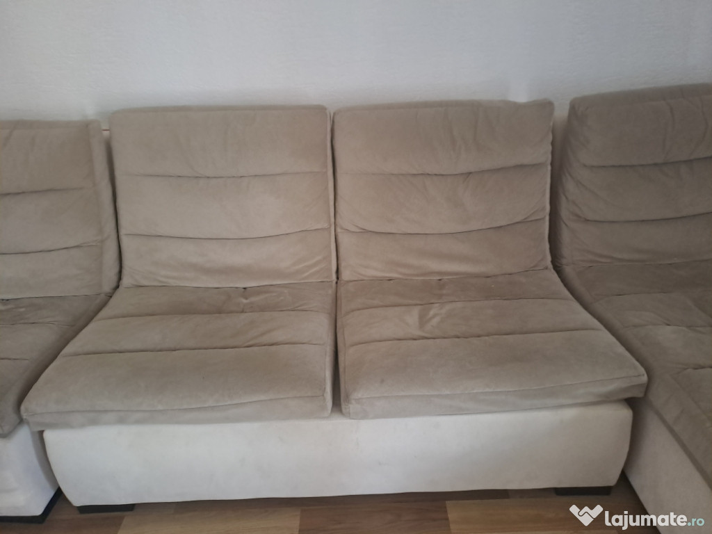 Vând canapea modulara bej