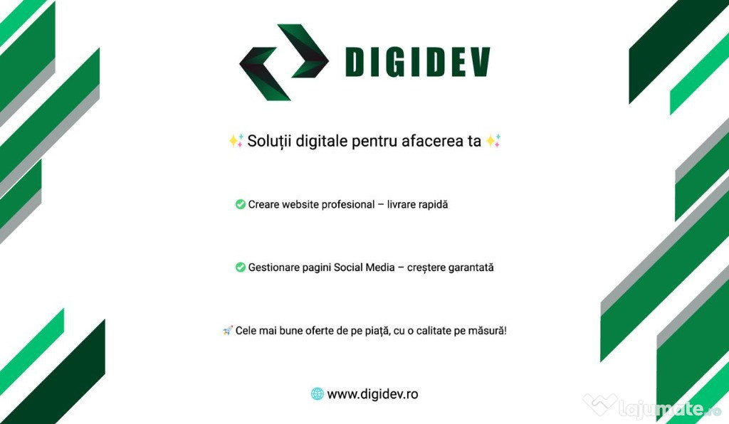 Site-uri & Aplicații Web Profesionale | SEO, Branding & Design Premium