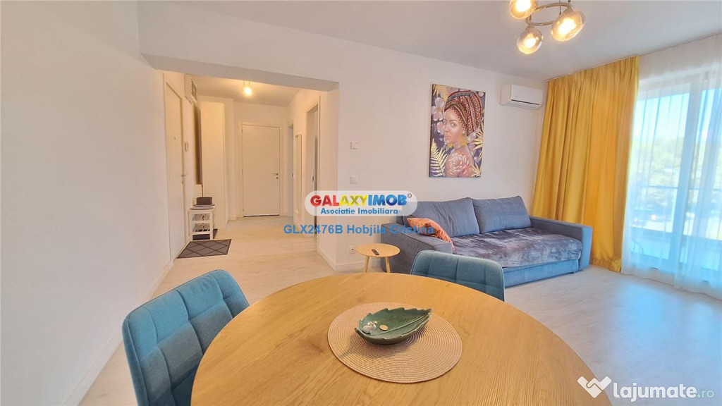 Apartament 2 camere bloc nou Baneasa Greenfield padure