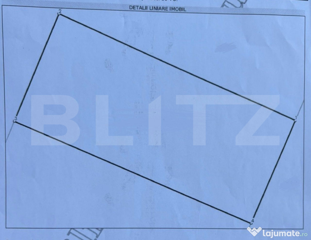 Teren intravilan 445 mp, utilități la front, Pielești - z