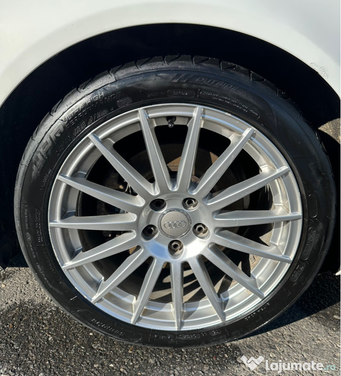 Jante AUDI R18 cu anvelope vara 245/40/18 DOT 2023