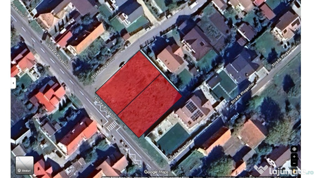 Teren 1.569 mp, colț 2 străzi, utilități, acces facil – Brasov Stupini