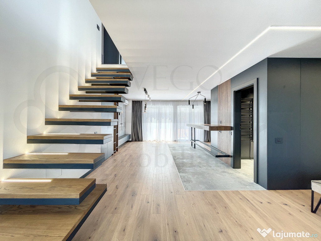 Nou! Penthouse 2 niveluri, 3 camere, 115 mp, garaj, Liberty